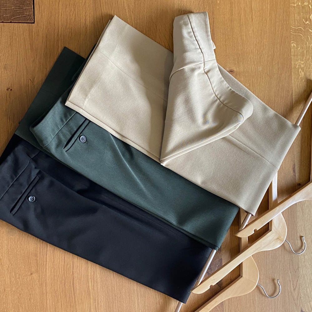*** "Thalian"~ Khaki, Olive, and Brown Dress Pants